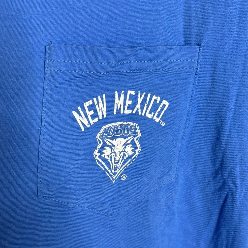 Champion New Mexico Lobos Men's Blue T-Shirt Size XL - Picture 3 of 8